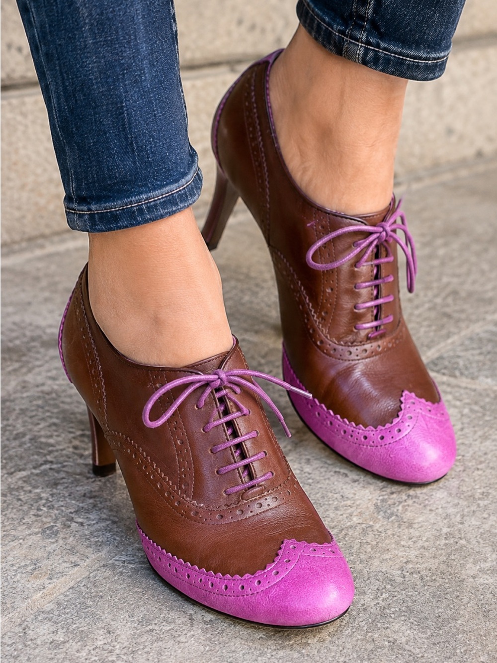 Cole Haan Air Lucinda Oxford Heel Size 10B - Picture 7 of 7